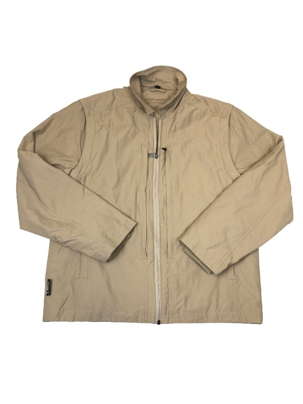 Scottevest Mens Essential 2.0 TEC Convertible Travel Jacket 24 Pockets Medium